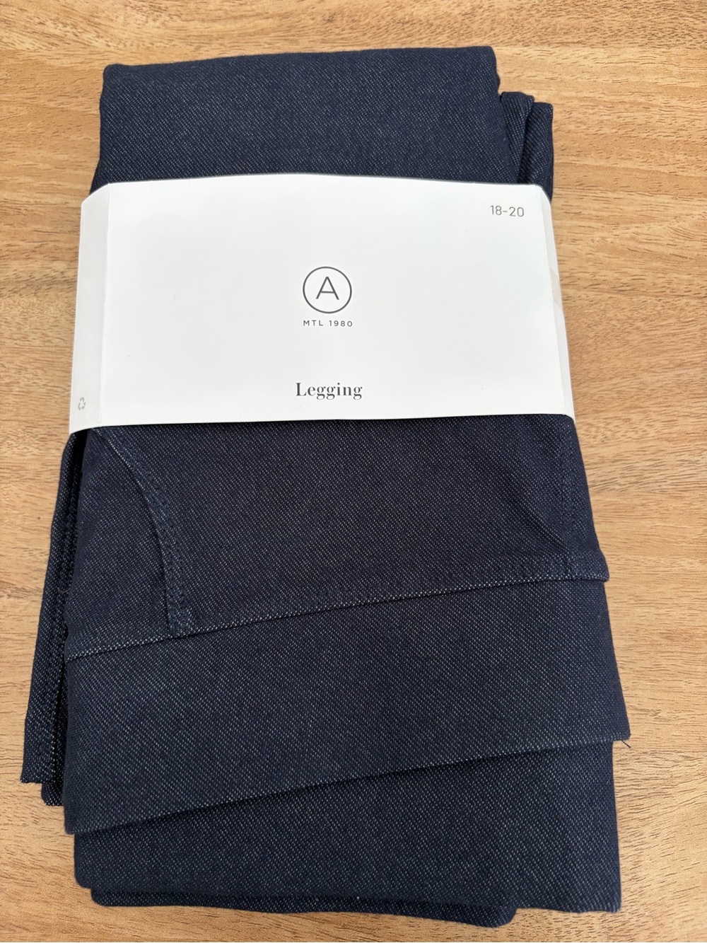 NWT Addition Elle Plus Size Leggings Bundle Size 18-20 Dark Blue & Charcoal